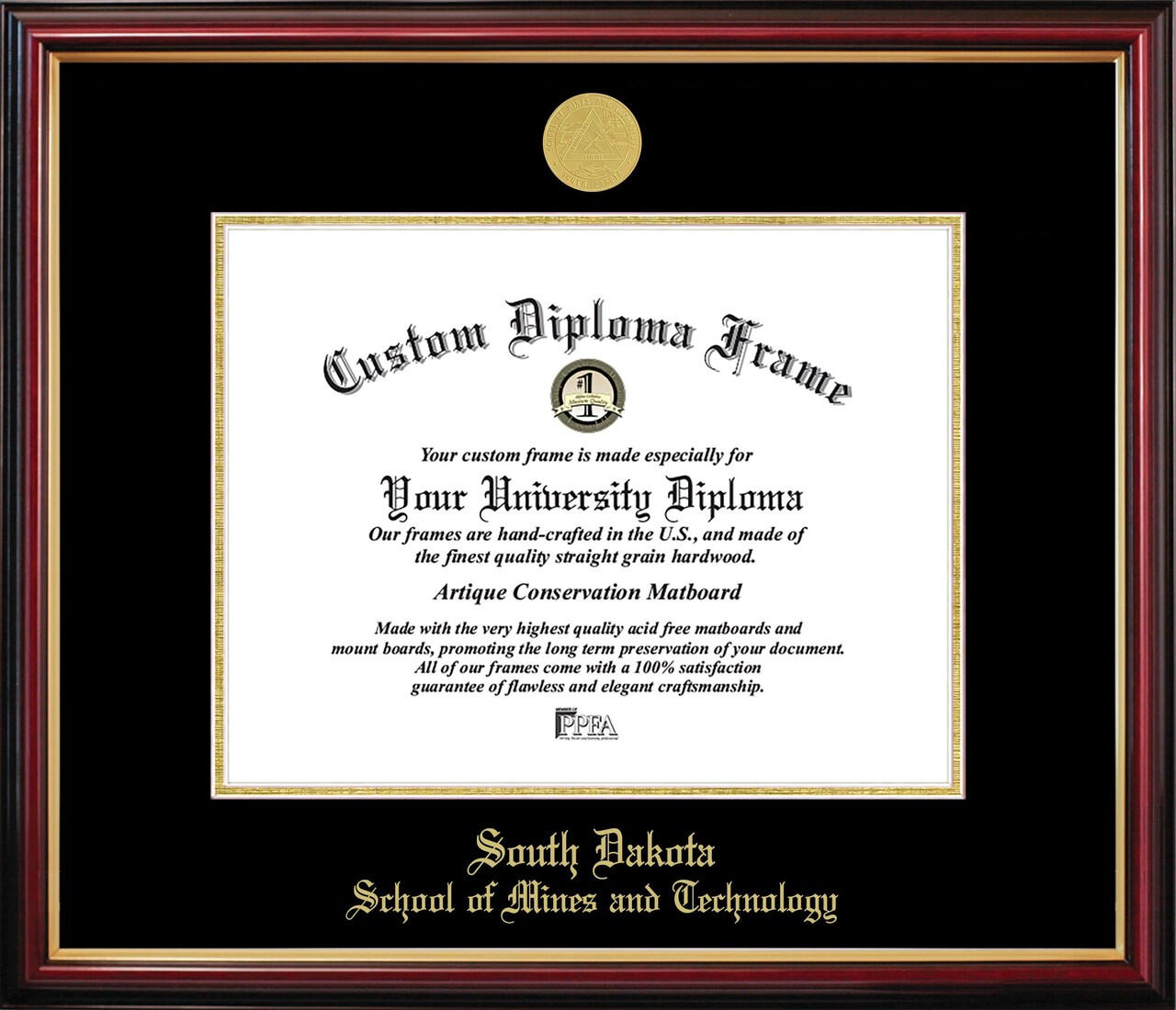 South Dakota School of Mines and Technology Petite Diploma Frame